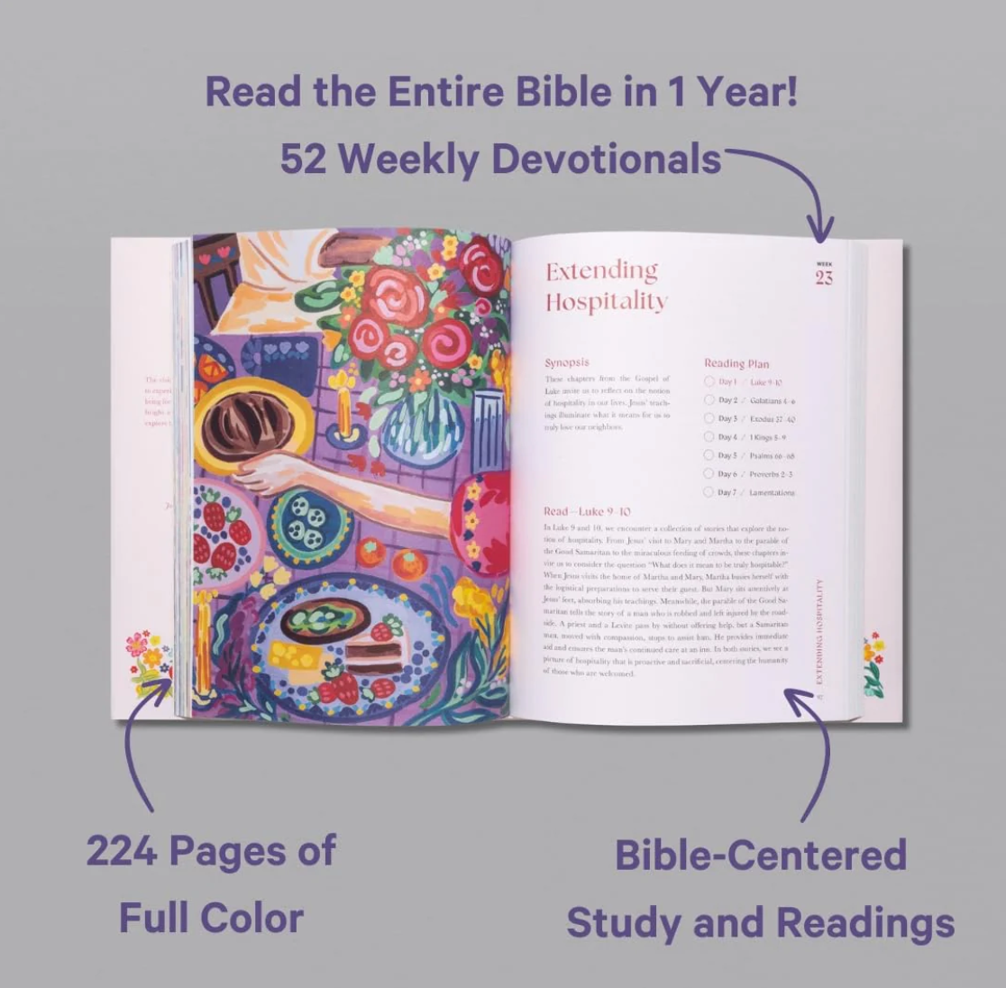 A Beautiful Year In The Bible: A 52 Week Bible Journal