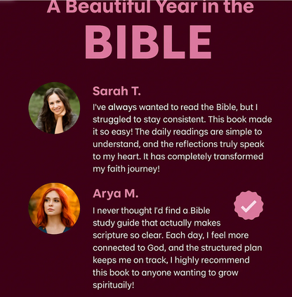 A Beautiful Year In The Bible: A 52 Week Bible Journal