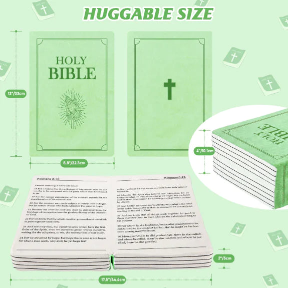 Christmas Bible Plush Pillow Doll