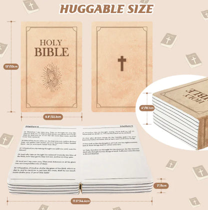 Christmas Bible Plush Pillow Doll